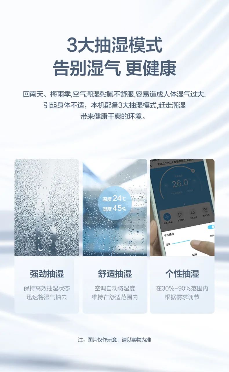 【無風(fēng)感】智能變頻掛機(jī)FA200