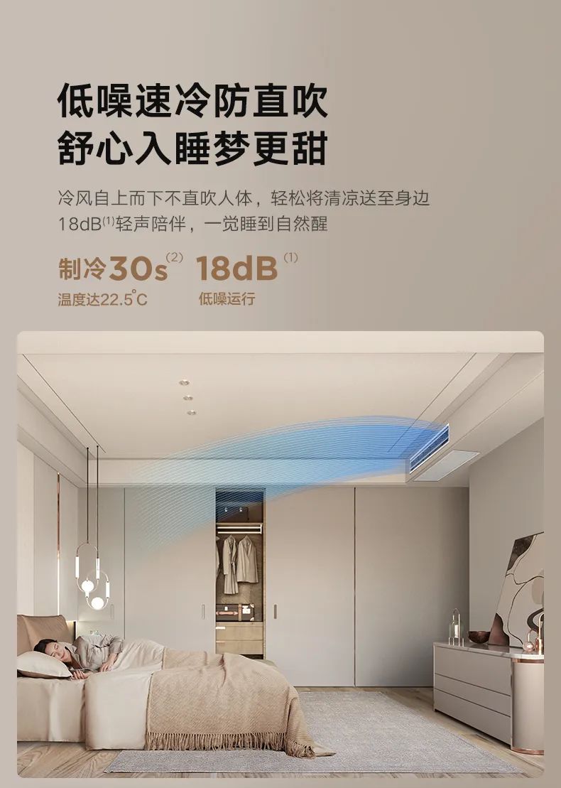 家用中央空調(diào)風管機樂享3代