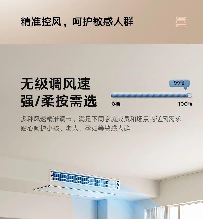 家用中央空調(diào)風管機樂享3代