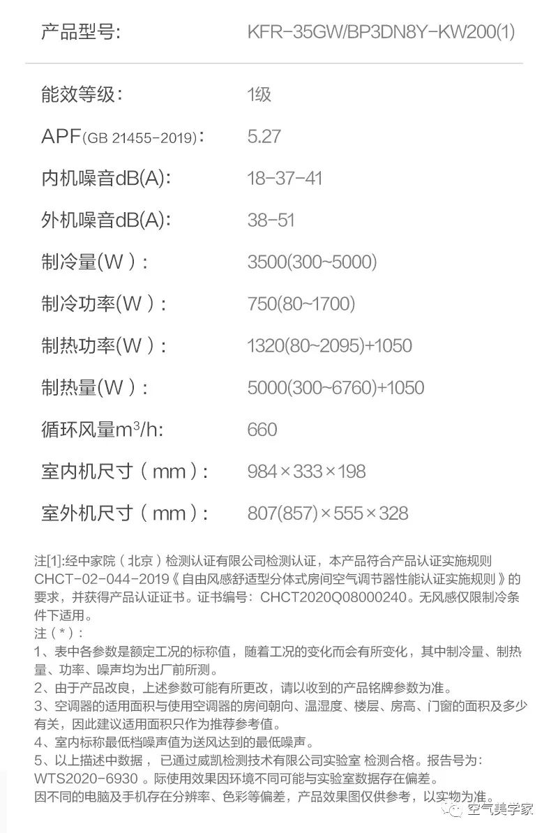 【新風(fēng)+無風(fēng)感】藝術(shù)掛機KW200