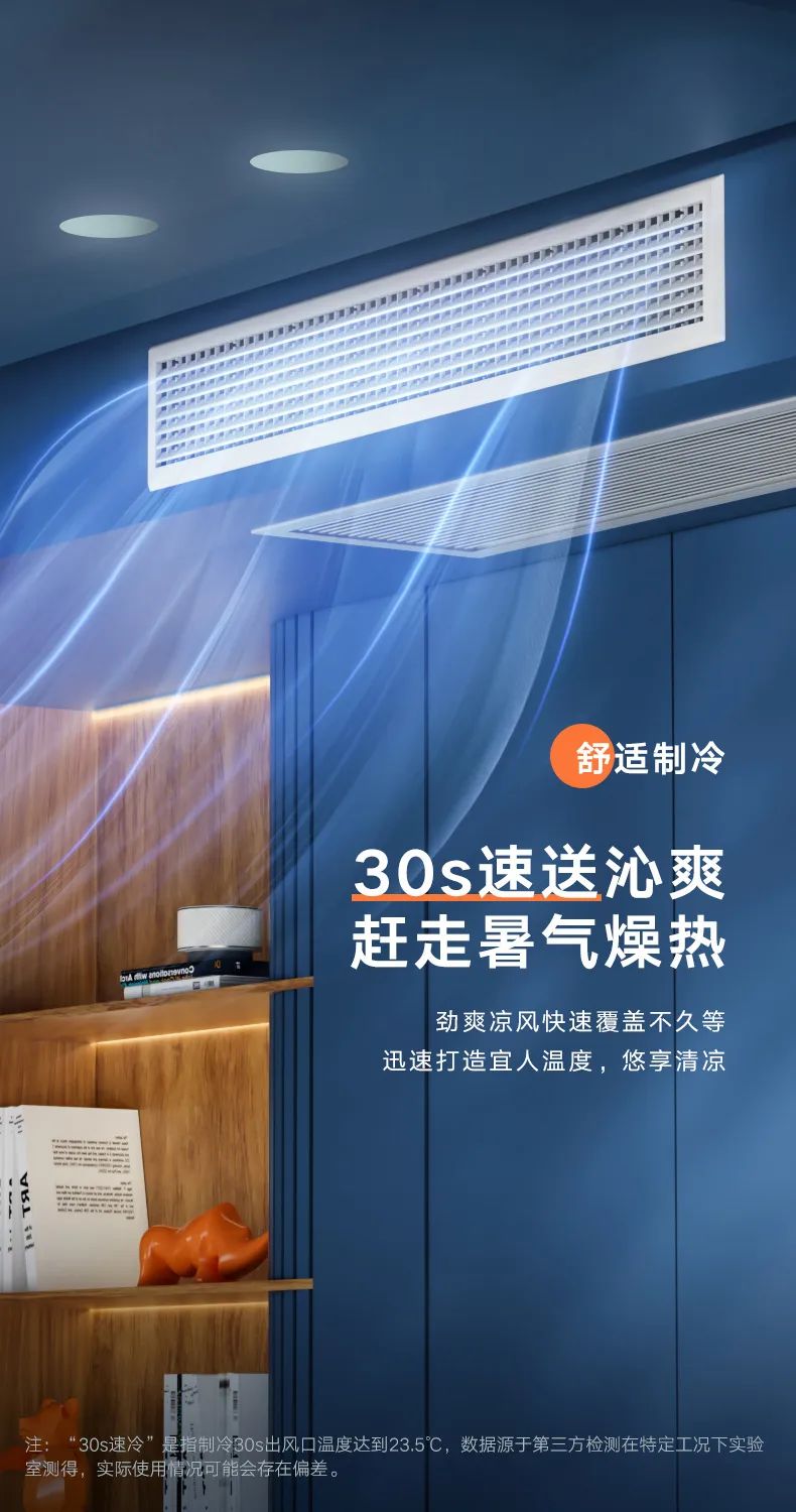 美的 家用中央空調(diào)風(fēng)管機(jī)頤想2代