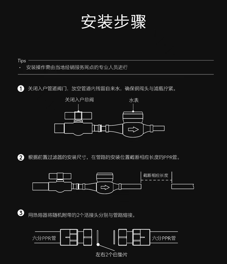 COLMO 管道式凈水機 月巖灰 CWQZ-A25S