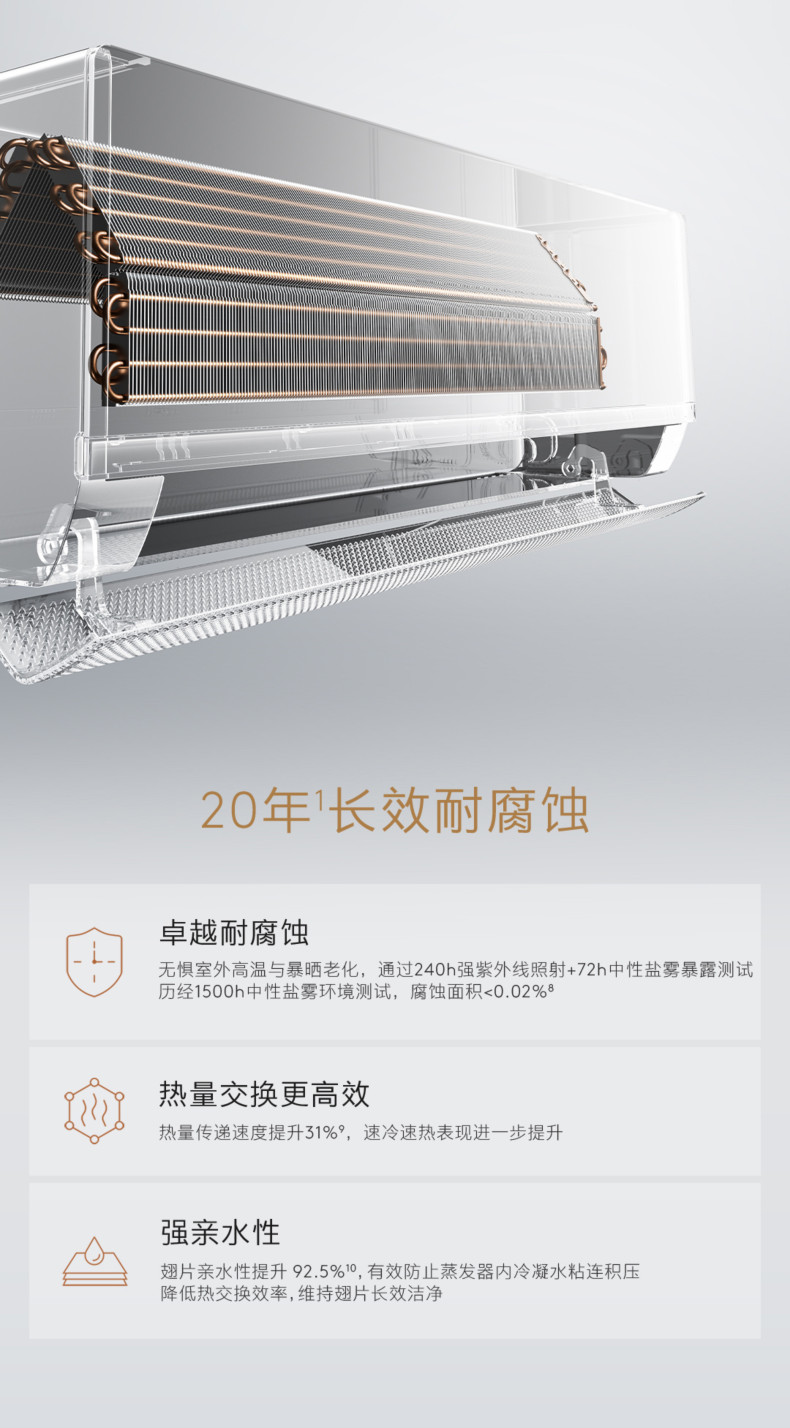 COLMO 大魔方分體套機(jī) 山脈灰 KFR-35GWCA5