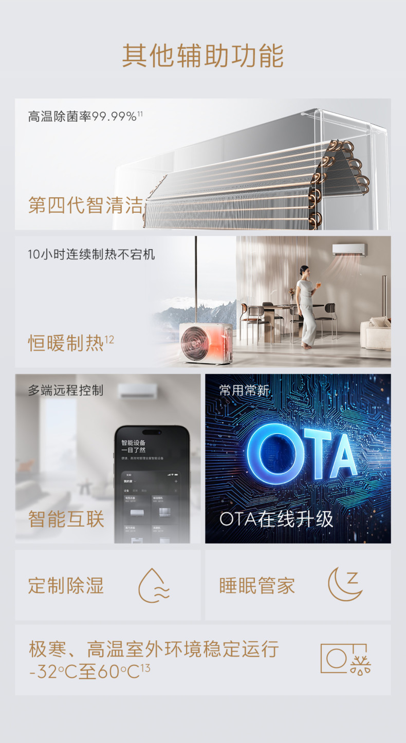 COLMO 大魔方分體套機(jī) 山脈灰 KFR-35GWCA5