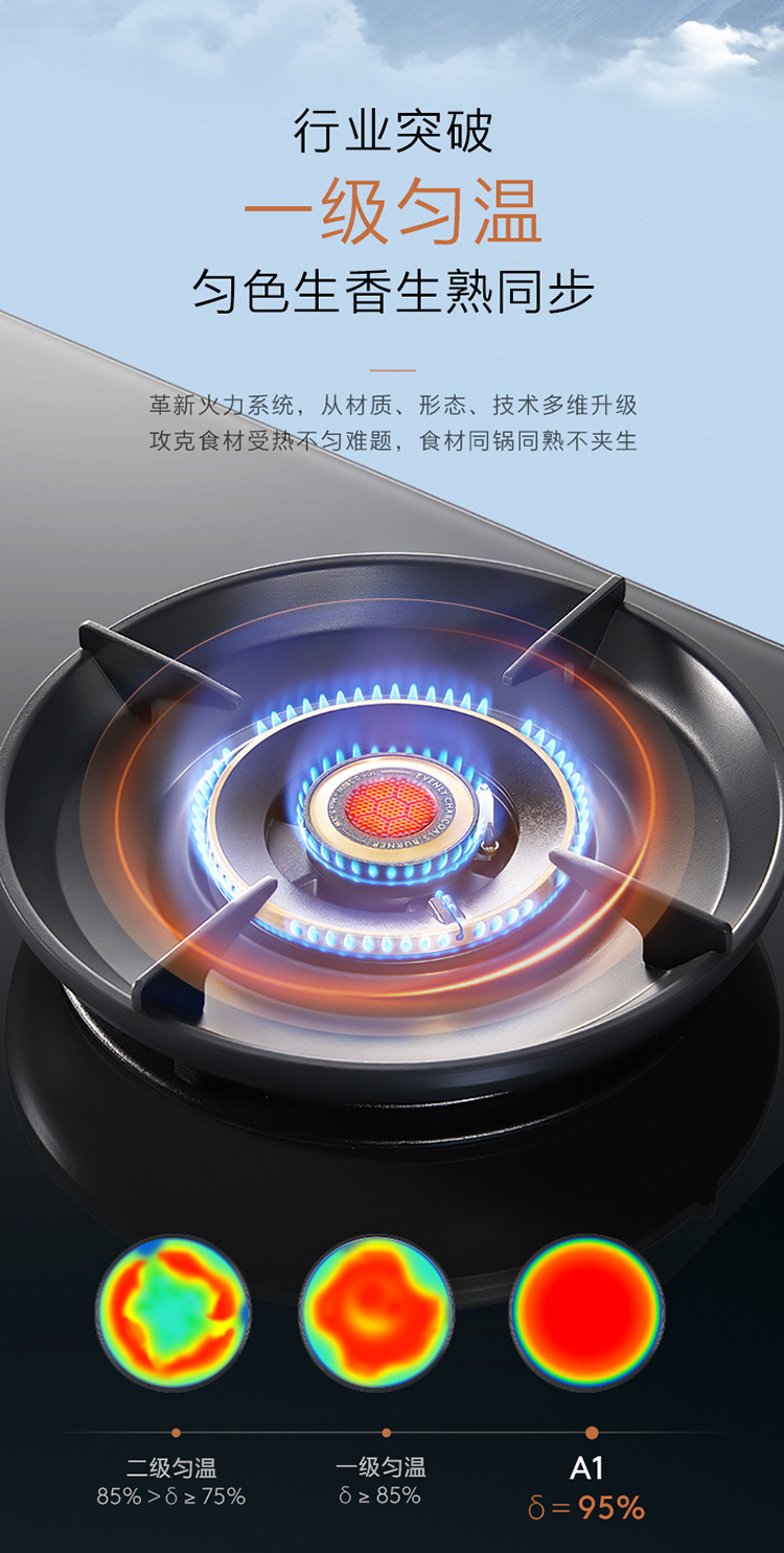 COLMO 嵌入式燃?xì)庠?月巖灰-雙邊定時 JZT-CYT52-A1