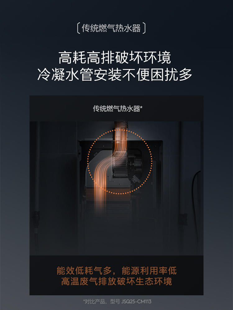 COLMO 冷凝式燃?xì)鉄崴?鋯石藍(lán) JSLQ27-CTE816