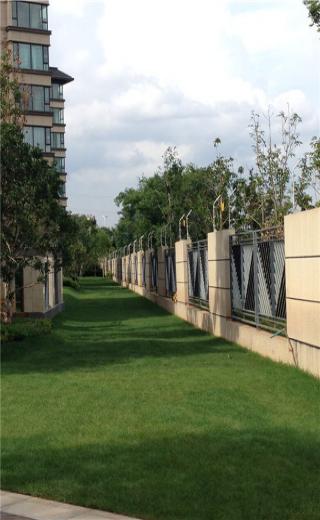 萬(wàn)州某高檔小區(qū)電子圍欄案例圖片